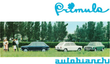 Autobianchi Primula Modelprogram 1967 Carbrochure (10331)